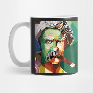 Mark Twain Pop Art Mug